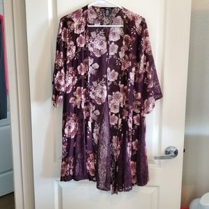 Rue 21 Womens Embroidered Cardigan